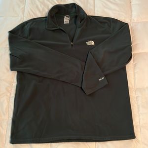North Face 1/4 zip pullover XL